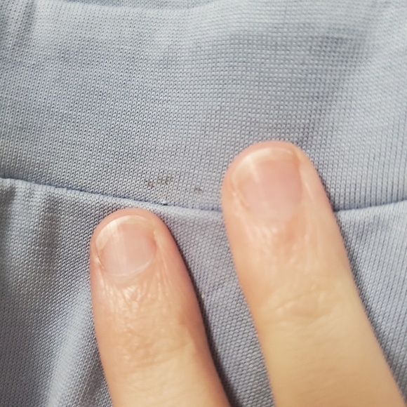 UO Kimchi Blue Veruca Skorted Wrap Romper Baby Blue Size S - Picture 6 of 6